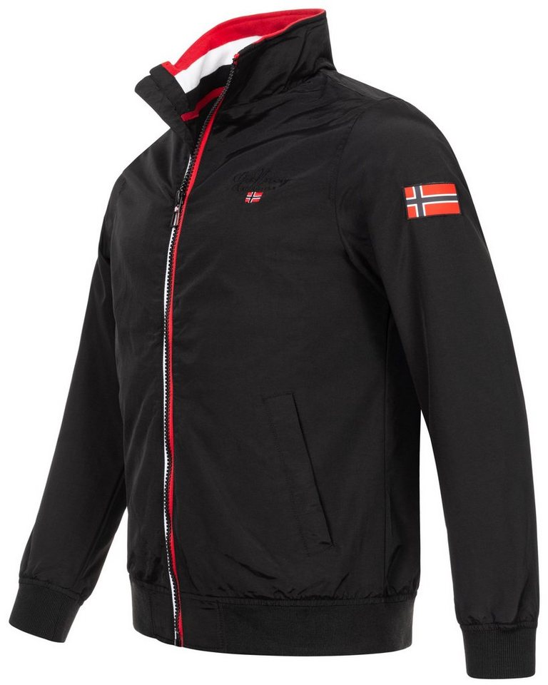 Geographical Norway Blouson Herren Übergangs Jacke Windbreaker Blouson Wasserabweisend Herbst – Bild 4 von 5