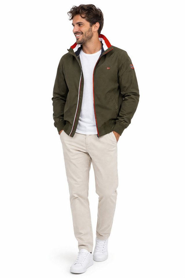 Geographical Norway Blouson Herren Übergangs Jacke Windbreaker Blouson Wasserabweisend Herbst – Bild 3 von 5