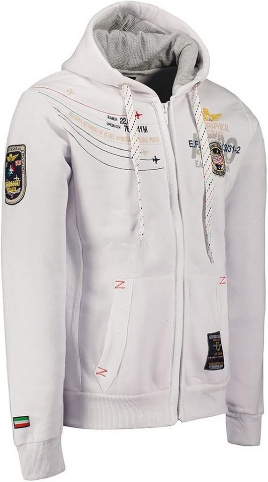 Geographical Norway Hoodie Jacke Kapuzenpullover Sweater Damen Herren Pullover -PREMIUM EDITION- CASUAL & MODERN - PREMIUM KOMFORT - NACHHALTIG - UNISEX – Bild 2 von 5