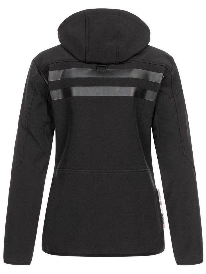 Geographical Norway Softshelljacke Damen Übergangsjacke Softshell Jacke Outdoor Regenjacke Herbst Winter – Bild 3 von 5