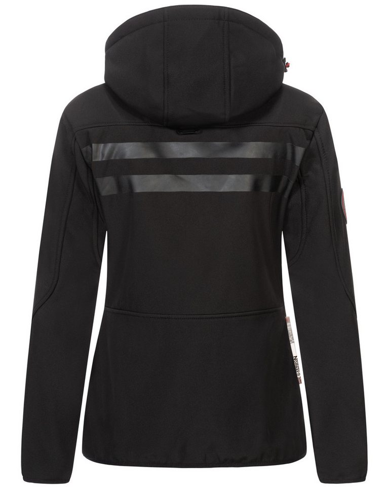Geographical Norway Softshelljacke Damen Übergangsjacke Softshell Jacke Outdoor Regenjacke Herbst Winter – Bild 3 von 5