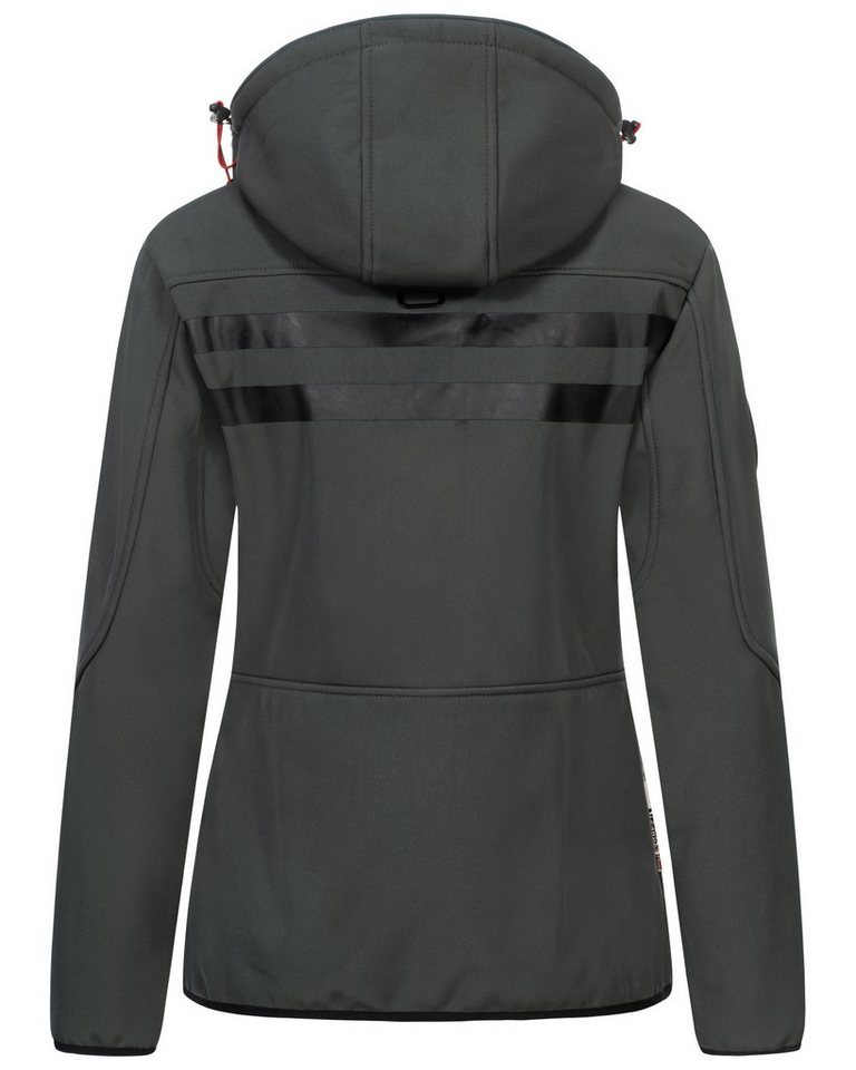 Geographical Norway Softshelljacke Damen Übergangsjacke Softshell Jacke Outdoor Regenjacke Herbst Winter – Bild 3 von 5