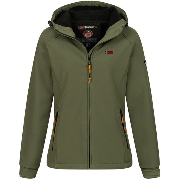 Geographical Norway Softshelljacke Herbst Winter Jacke Softshell Jacke Regen Outdoor Übergangs Jacke