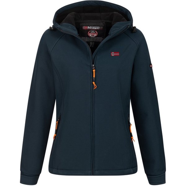 Geographical Norway Softshelljacke Herbst Winter Jacke Softshell Jacke Regen Outdoor Übergangs Jacke