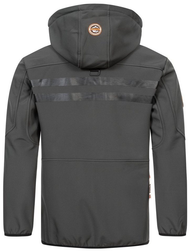 Geographical Norway Softshelljacke Herren Herbst Winter Jacke Softshell Jacke Outdoor Regen Übergangs – Bild 4 von 4