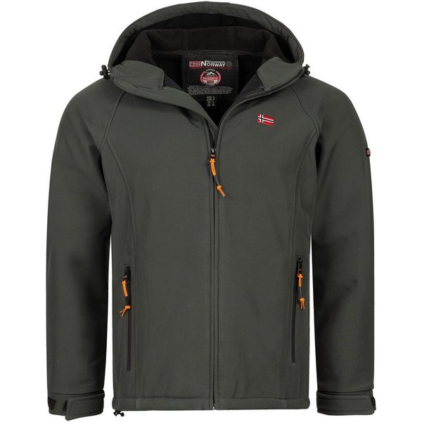 Geographical Norway Softshelljacke Herren Herbst Winter Übergangs Jacke Softshell Jacke Regen Outdoor