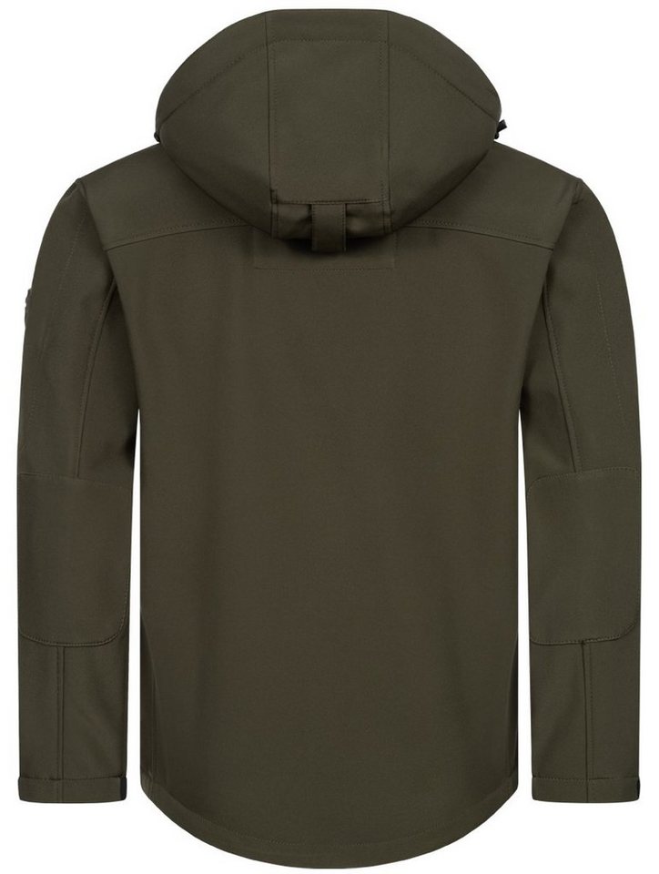 Geographical Norway Softshelljacke Herren Herbst Winter Softshell Übergangs Jacke Outdoor Regen Übergangs – Bild 3 von 5