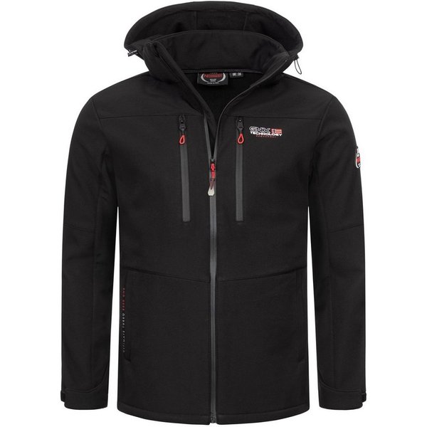 Geographical Norway Softshelljacke Herren Herbst Winter Übergangs Jacke Softshell Jacke Regen Outdoor