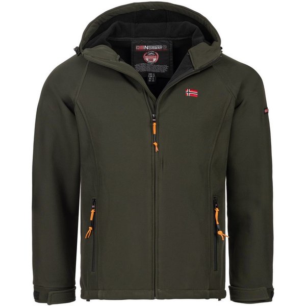 Geographical Norway Softshelljacke Herren Herbst Winter Übergangs Jacke Softshell Jacke Regen Outdoor