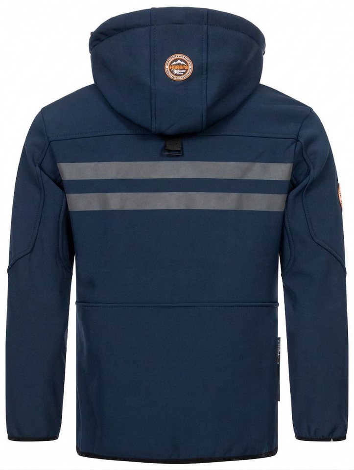 Geographical Norway Softshelljacke Herren Herbst Winter Jacke Softshell Outdoor Übergangsjacke (Packung, 1-St) Mit Kaputze 3XL Bis 7XL – Bild 4 von 5