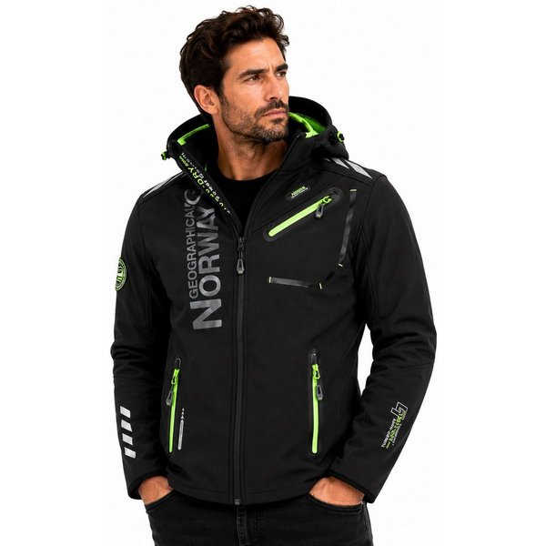 Geographical Norway Softshelljacke Herren Herbst Winter Jacke Softshell Jacke Outdoor Regen Übergangs