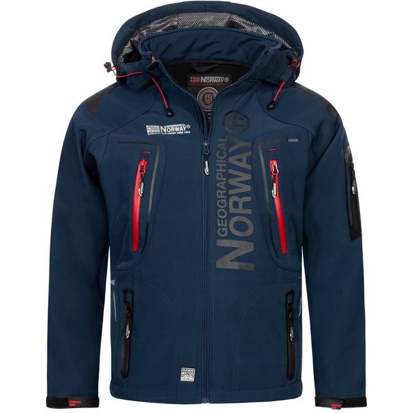 Geographical Norway Softshelljacke Herren Herbst Winter Jacke Softshell Regen Outdoor Übergangsjacke