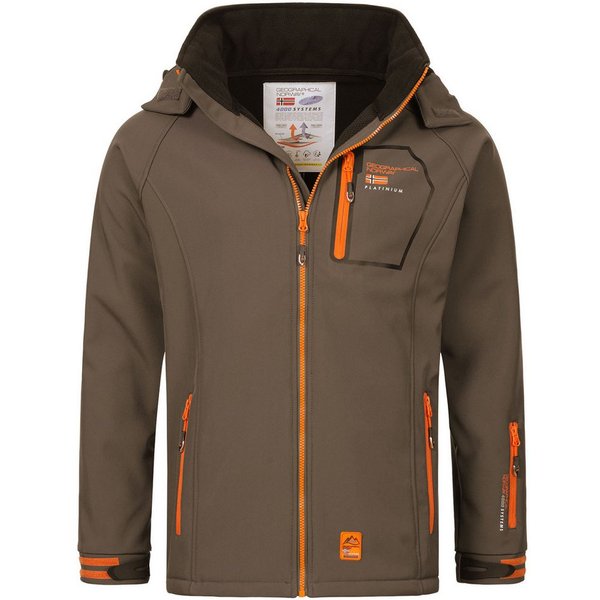 Geographical Norway Softshelljacke Herren Jacke Herbst Winter Regen Übergangs Windbreaker RIZ