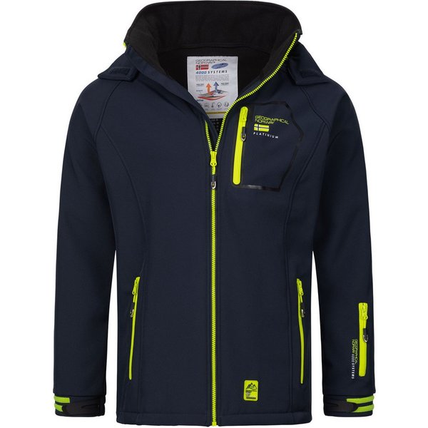 Geographical Norway Softshelljacke Herren Jacke Herbst Winter Regen Übergangs Windbreaker RIZ