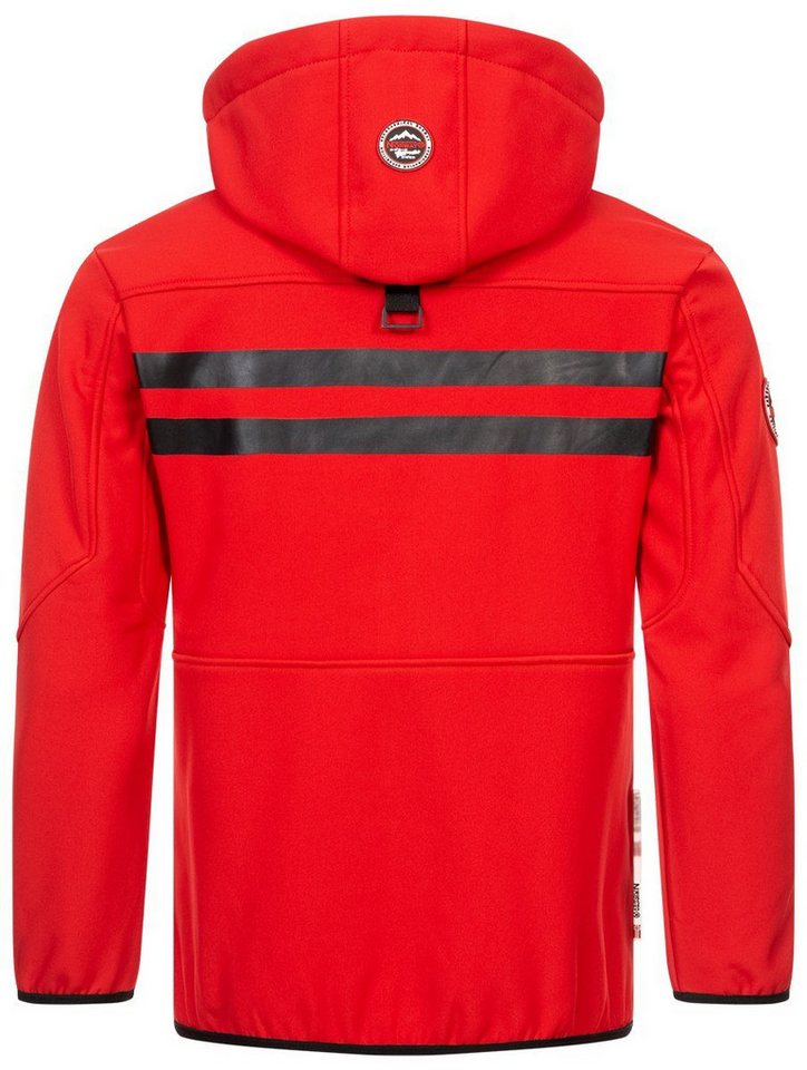 Geographical Norway Softshelljacke Softshelljacke Herren mit abnehmbarer Kapuze, (Packung, 1-St) Übergangsjacke S–7XL – Bild 2 von 5