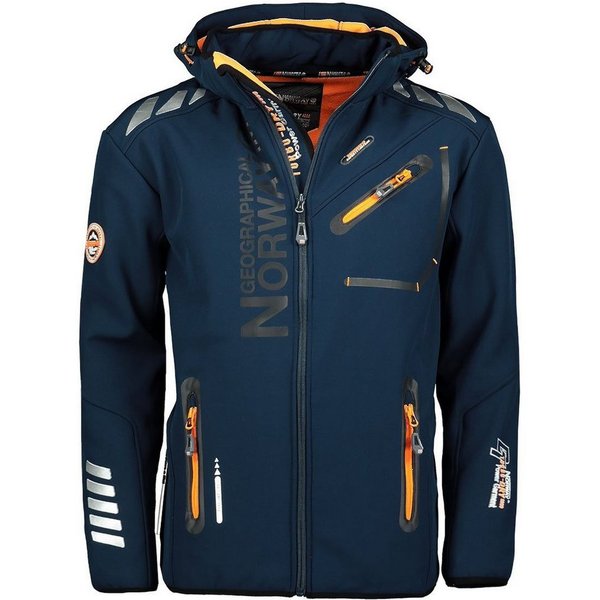 Geographical Norway Softshelljacke Herren Outdoor Herbst Regenjacke Jacke brroyaute (S bis 7XL, 1-St)
