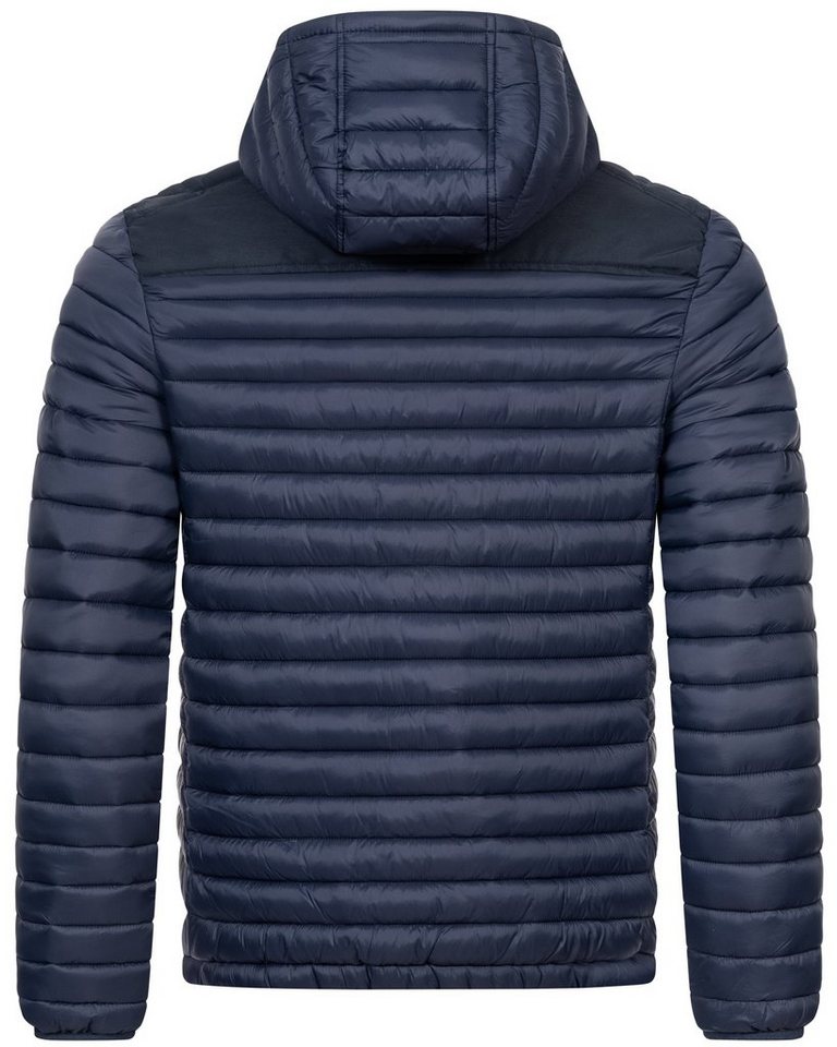 Geographical Norway Steppjacke Herbst Winter Jacke Übergangsjacke Outdoor Kapuze abnehmbar Steppjacke – Bild 2 von 4