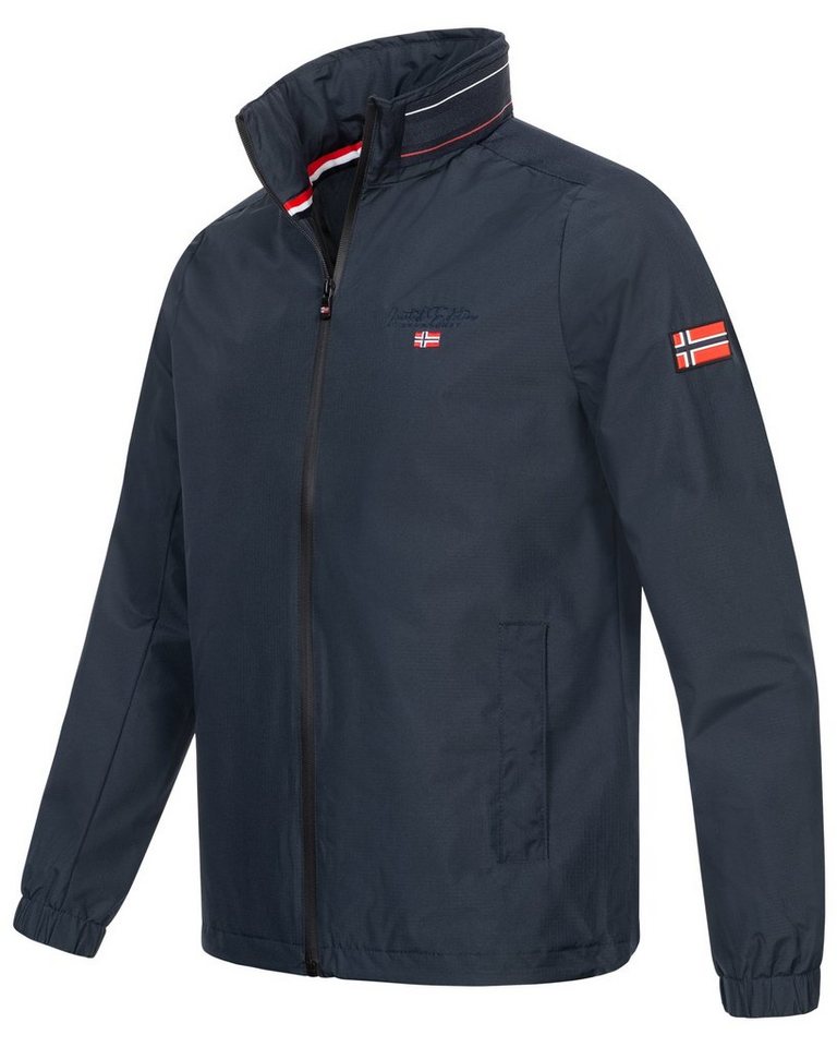 Geographical Norway Steppjacke Herren Übergangsjacke Frühlingsjacke Windbreaker Blouson Stehkragen – Bild 2 von 5