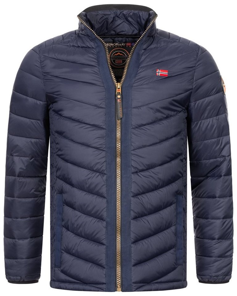 Geographical Norway Steppjacke Herren Übergangsjacke Herbst Winter Jacke Steppjacke Leicht Outdoor – Bild 2 von 5