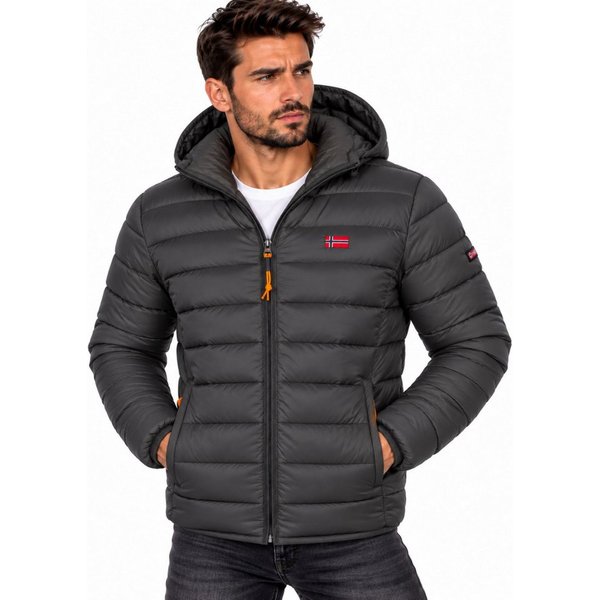 Geographical Norway Steppjacke Herren Übergangsjacke Herbst Winter Jacke Steppjacke Outdoor Leicht