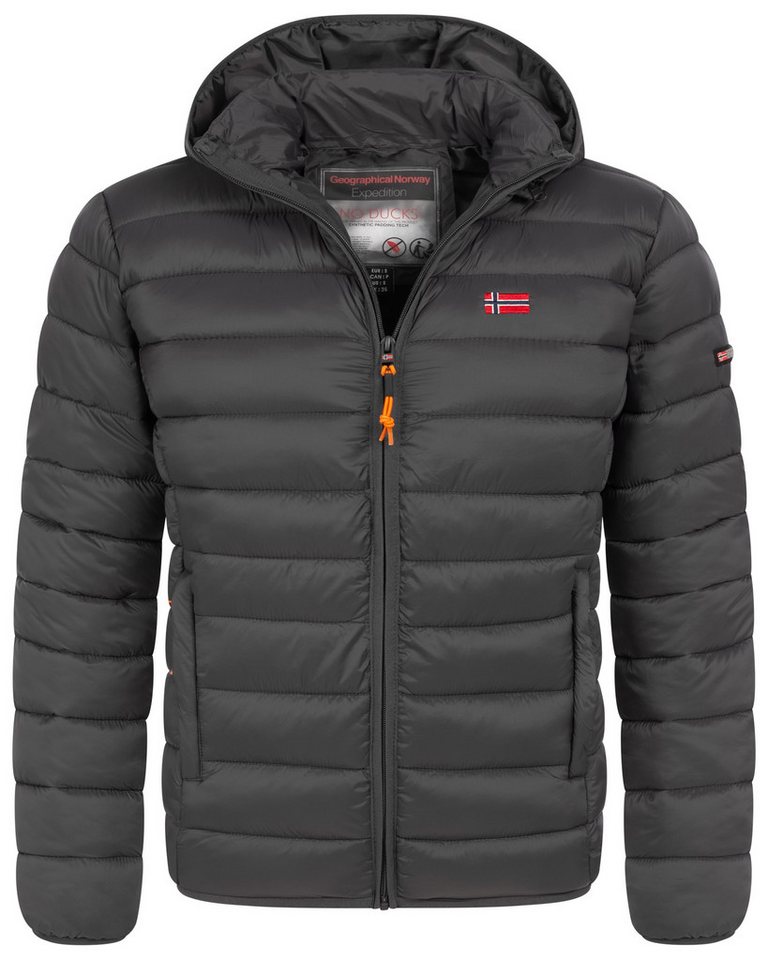 Geographical Norway Steppjacke Herren Übergangsjacke Herbst Winter Jacke Steppjacke Outdoor Leicht – Bild 2 von 5