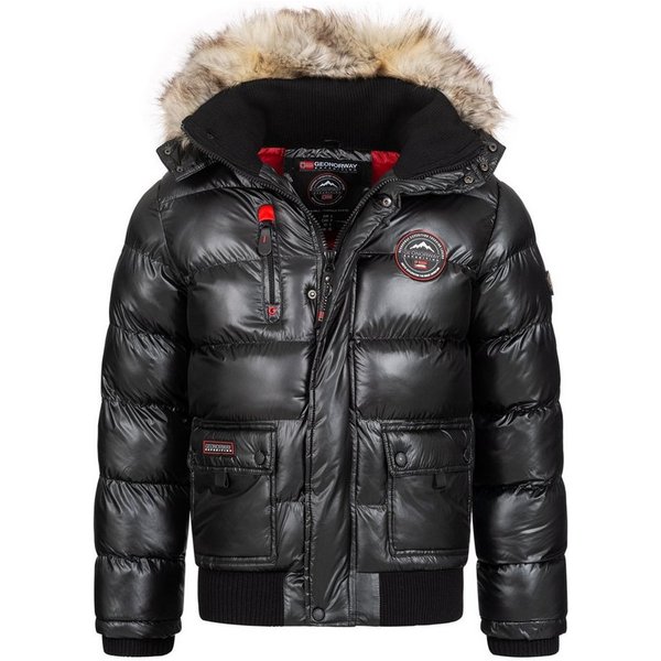 Geographical Norway Steppjacke Herren Winter Jacke Steppjacke Parka Bomberjacke warm Outdoor