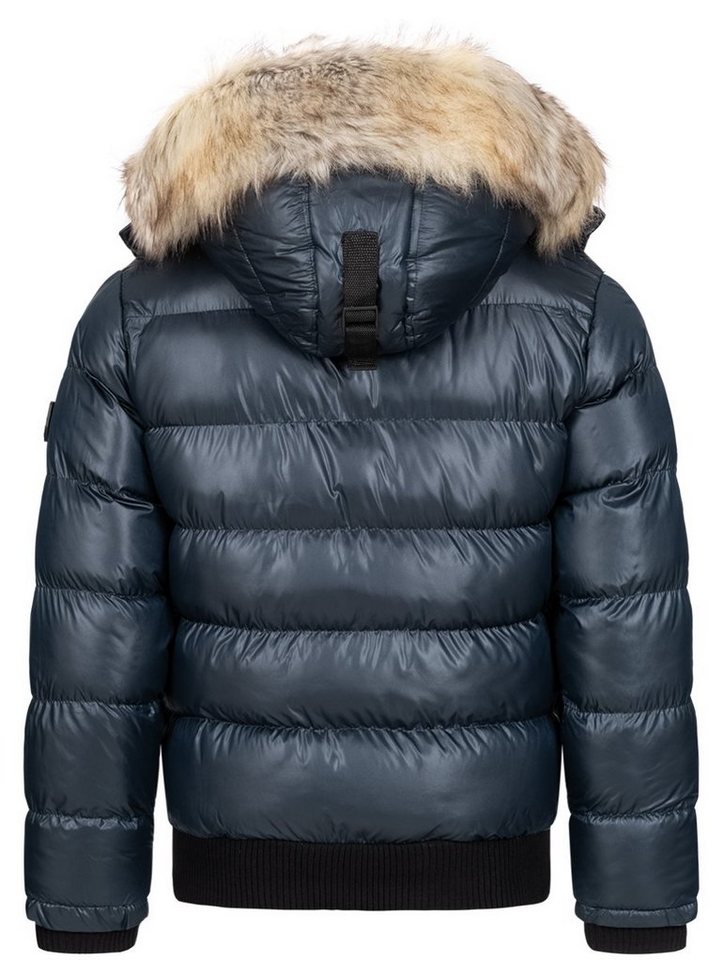 Geographical Norway Steppjacke Herren Winter Jacke Steppjacke Parka Bomberjacke warm Outdoor – Bild 2 von 3