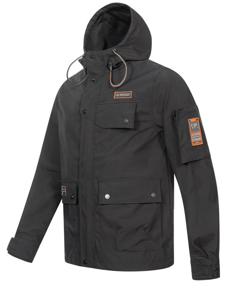 Geographical Norway Steppjacke Übergangsjacke Herbst Jacke Windbreaker Blouson Wasserabweisend – Bild 2 von 4