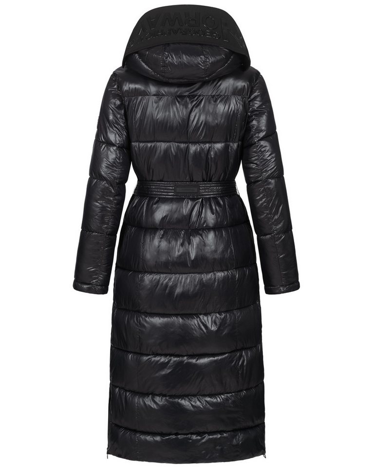 Geographical Norway Steppmantel Winter Jacke Parka Steppjacke Steppmantel Wintermantel Lange Mantel – Bild 3 von 4