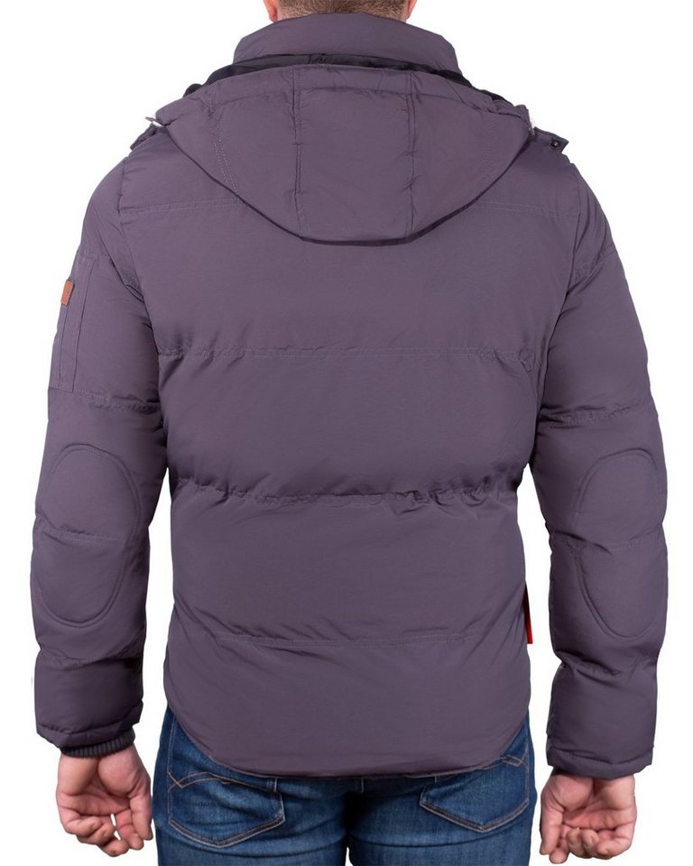 Geographical Norway Winterjacke Herren Regular Fit Steppjacke baverveine Wind-, wasser- und kälteabweisend mit schnell trocknendem Material – Bild 2 von 5