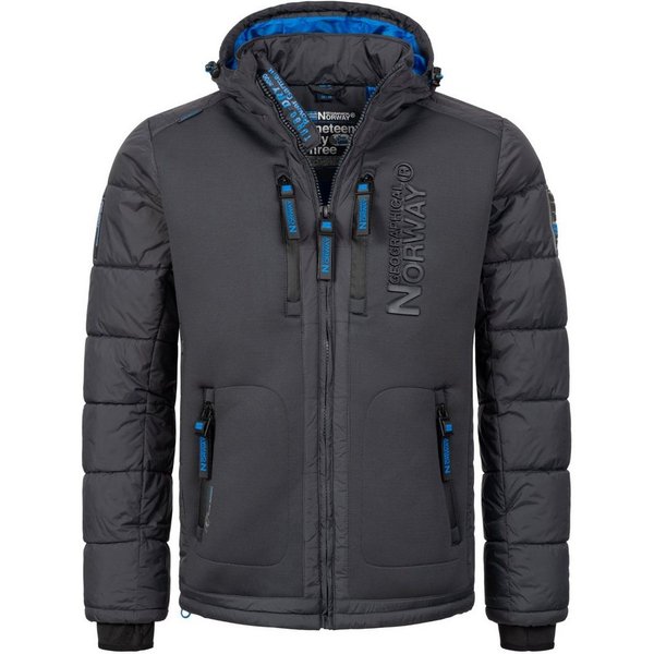 Geographical Norway Winterjacke Herren Winterjacke Outdoorjacke mit Kapuze