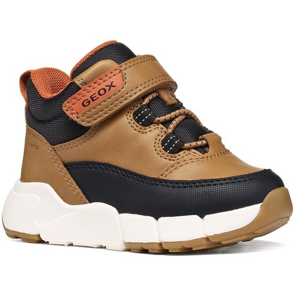 Geox B FLEXYPER MINI BOY Lauflernschuh Sneaker mit TEX, Größenschablone zum Download