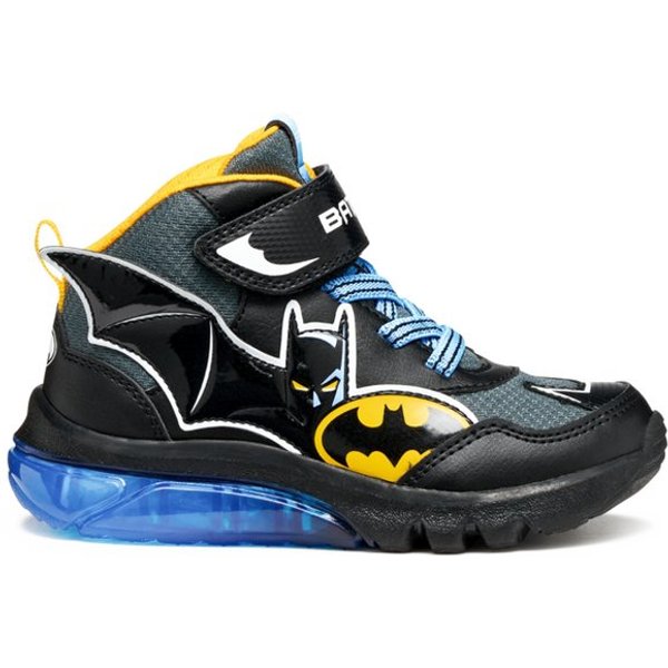 Geox GEOX CIBERDRON, Klett, Schwarz, kombiniert, Kinder Klettschuh