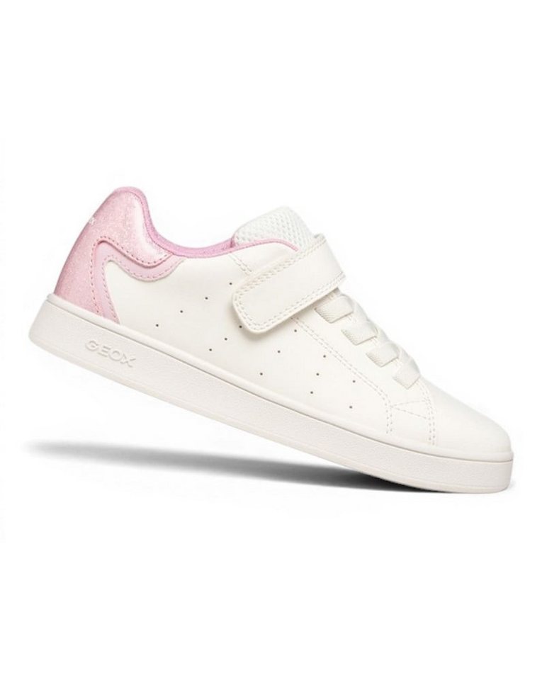 Geox Eclyper weiss/pink Mädchen Sneaker – Bild 2 von 5