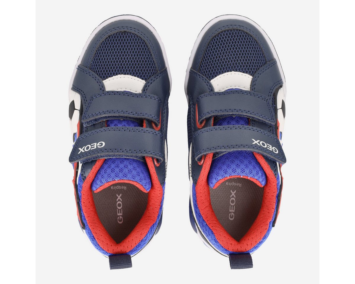 Geox GEOX INEK, Klett, Blau, kombiniert, Kinder Klettschuh – Bild 3 von 5