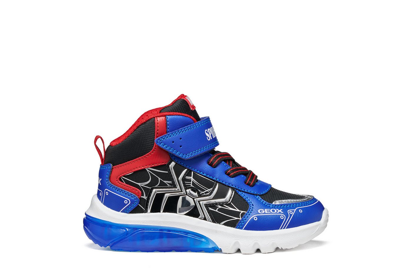 Geox J CIBERDRON BOY - Blinkschuh Sneaker Blinkschuh, mit bunten Kontrastbesätzen, Größenschablone zum Download – Bild 5 von 5