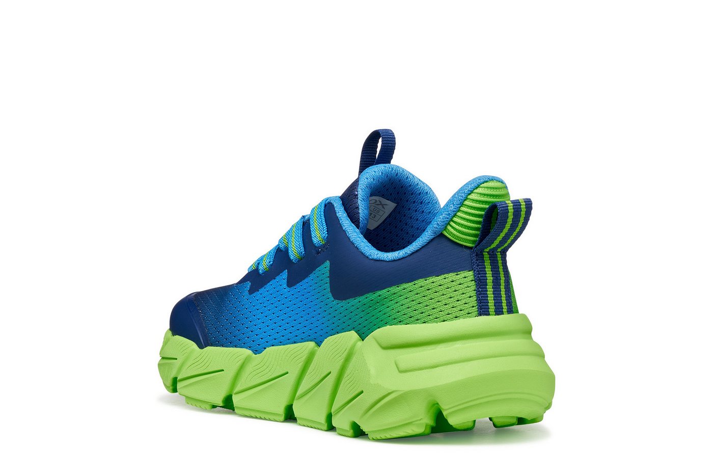 Geox J FLEXYPER FAST BOY Sneaker Slipper mit auffälliger Laufsohle, Größenschablone zum Download – Bild 2 von 5