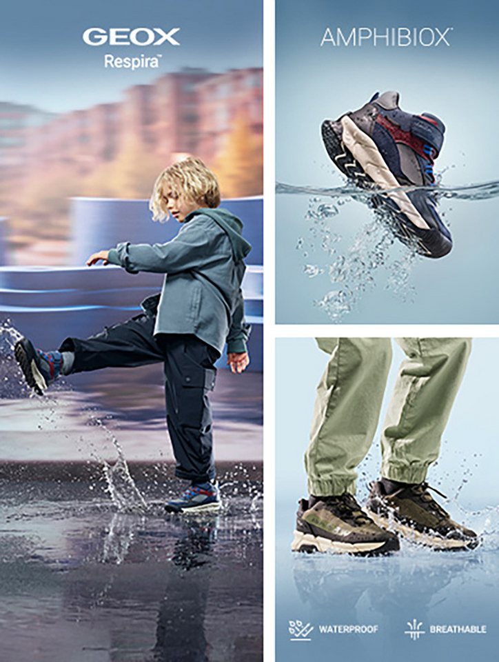 Geox J FLEXYPER PLUS BOY Winterboots Winter Sneaker mit robuster Sohle, Größenschablone zum Download – Bild 2 von 5