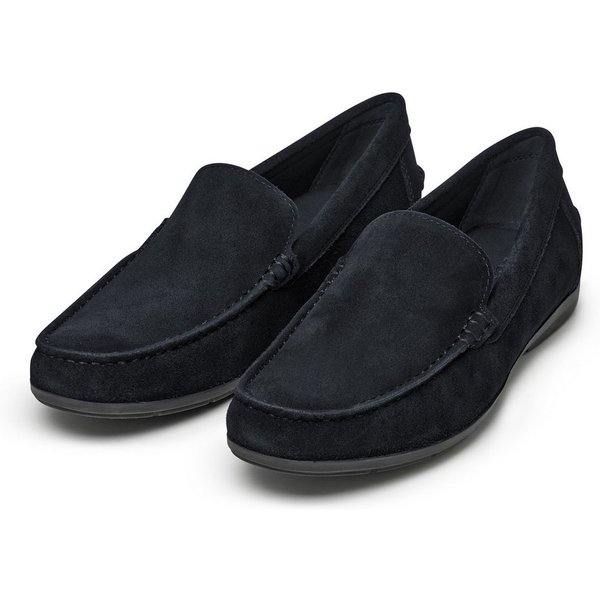Geox Slipper Businessschuh, Flats, Schlupfschuh mit Logo