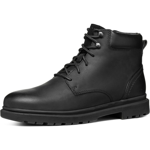 Geox U ANDALO Schnürboots Herbst-Boots, Schnürstiefelette mit softem Schaftabschluss