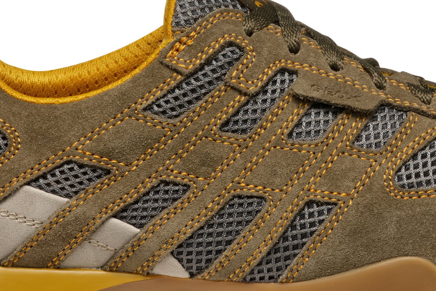 Geox U SNAKE ORIGINAL Schnürschuh, Schnürschuh, Freizeitschuh, Trekking Sneaker mit Lederinnensohle – Bild 4 von 5