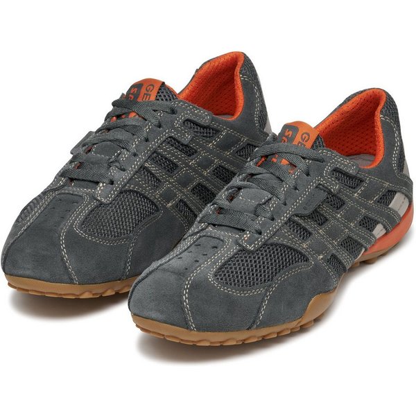Geox U SNAKE ORIGINAL Schnürschuh, Schnürschuh, Freizeitschuh, Trekking Sneaker mit Lederinnensohle