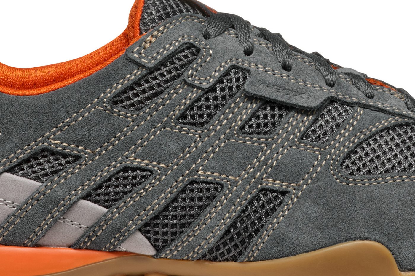 Geox U SNAKE ORIGINAL Schnürschuh, Schnürschuh, Freizeitschuh, Trekking Sneaker mit Lederinnensohle – Bild 4 von 5