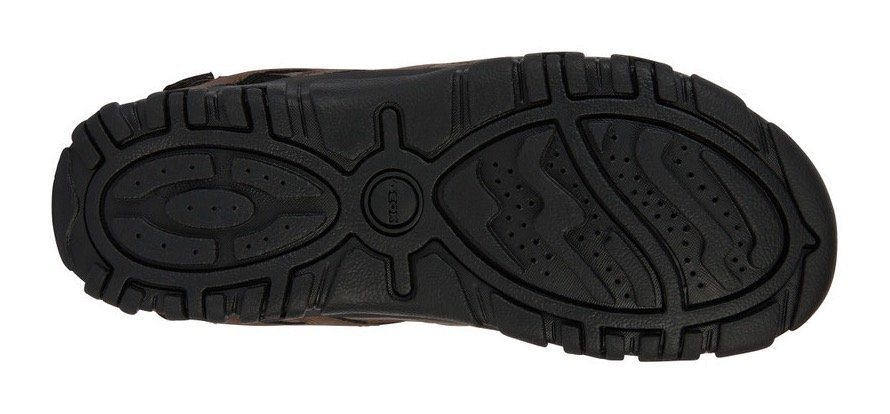 Geox UOMO SANDAL STRADA C Sandale, Sommerschuh, Klettschuh, Outdoorsandale, mit Lederfußbett – Bild 5 von 5