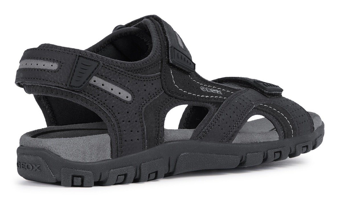 Geox UOMO SANDAL STRADA Sandale, Sommerschuh, Klettschuh, Outdoorsandale, im Trekking-Look – Bild 3 von 5