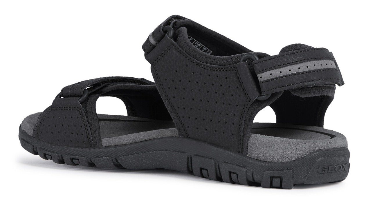 Geox UOMO SANDAL STRADA Sandale, Sommerschuh, Klettschuh, Outdoorsandale, im Trekking-Look – Bild 5 von 5