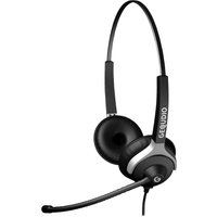 GEQUDIO Headset 2-Ohr mit 2.5mm Klinke