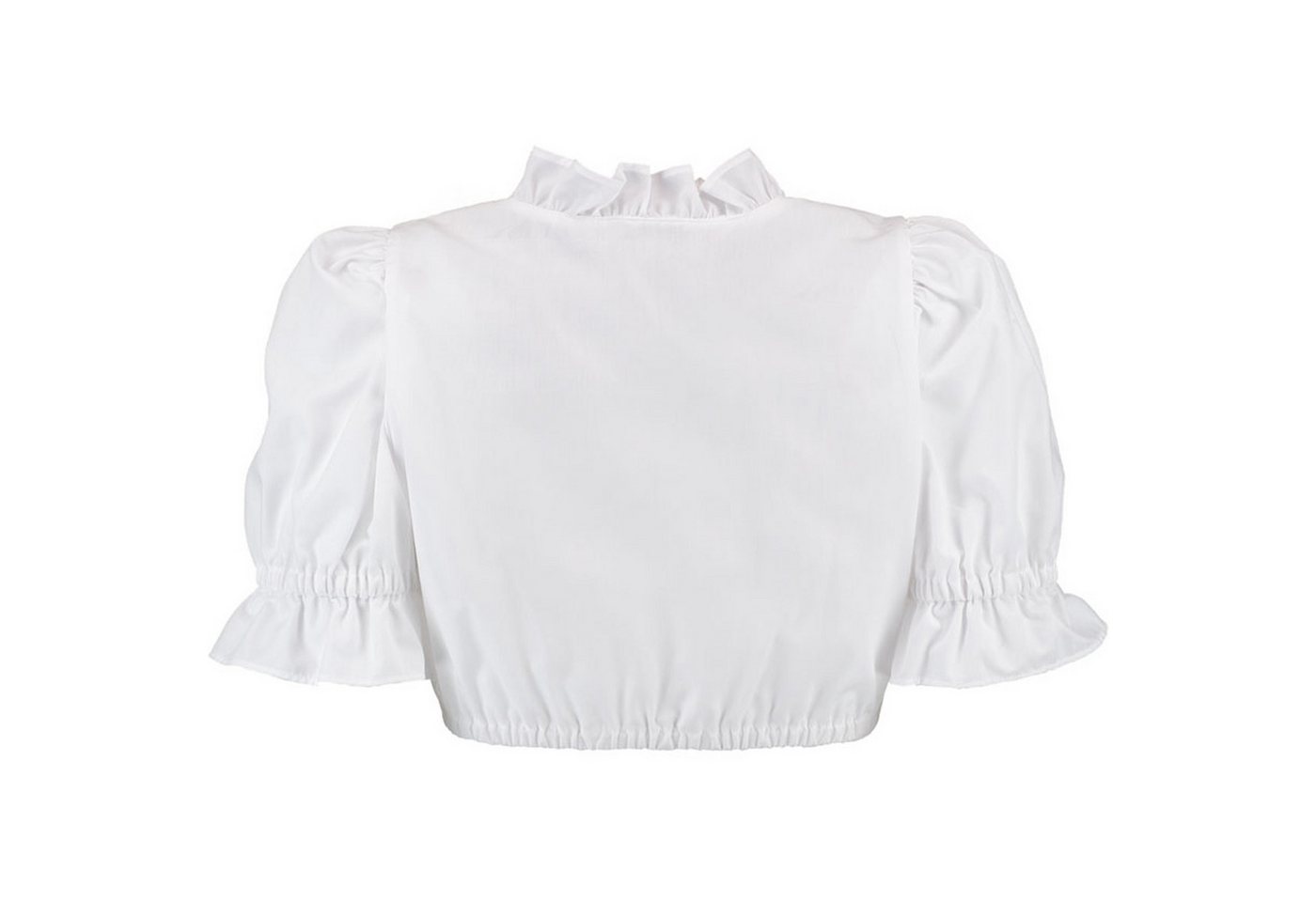 German Wear Dirndlbluse GW1509 Dirndlbluse Trachtenbluse Trachtenmode in Weiß – Bild 3 von 5