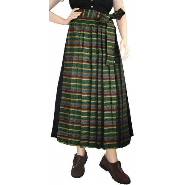 German Wear Dirndlschürze GW1612-3, Lange Dirndlschürze Trachten schürze