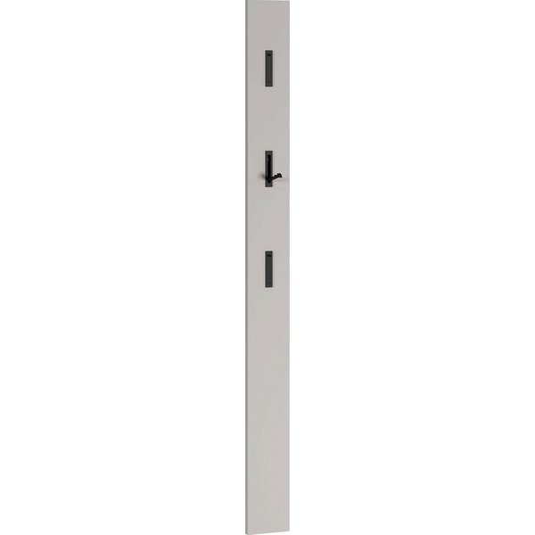 GERMANIA Garderobenpaneel Ameca (1 St), 15x 70x3 cm, für schmale Flure, ausklappb. Haken, Made in Germany